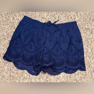 Women’s size medium a.n.a Deep Blue Fabric Shorts